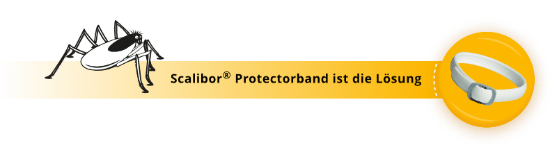 Scalibor Protectoband ist die Lösung